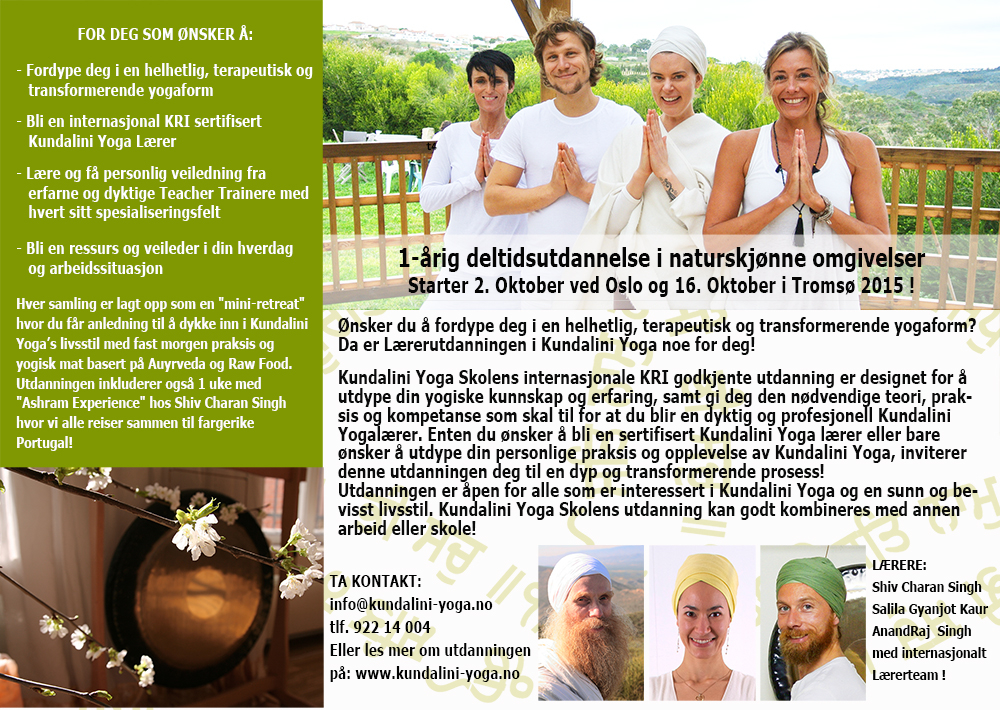 Kundalini Yoga Skolen Lærerutdanning